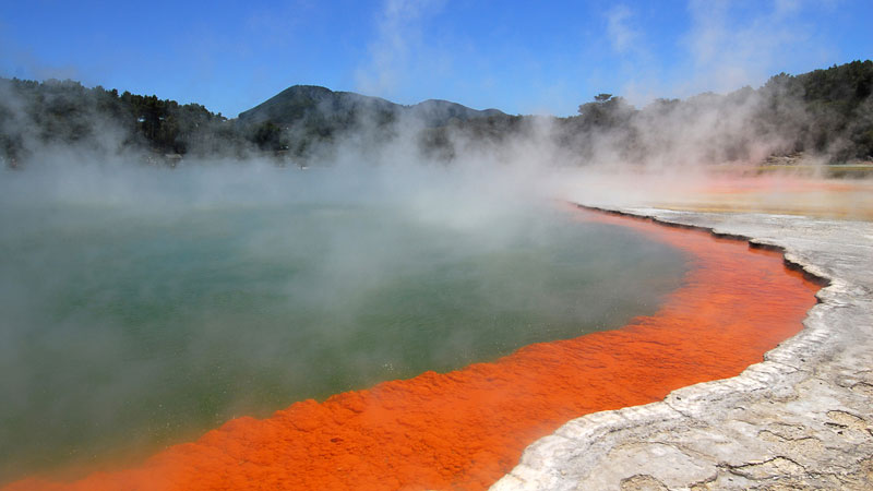 Champagne Lake - Rotorua New Zealand